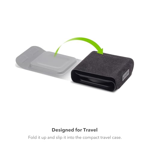 mophie 3-in-1 Travel Charger v2 with MagSafe - Portable Wireless Charging Hub, Compatible with Apple Devices, iPhone 16/15/14/13/12, Apple Watch Series 10 to 1 & Ultra, AirPods Pro/3rd Gen, Black - color: Black, style: Gen 2