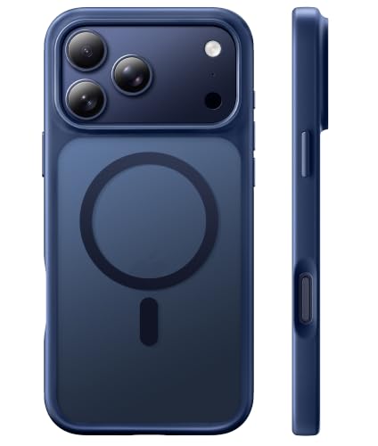 Magnetic for iPhone 17 Pro Max Case, Compatible with MagSafe, [Military Grade Drop Protection] Translucent Matte Shockproof Protective Anti-Fingerprint Phone Case, 6.9", Blue - color: Blue, size: Iphone 17 Pro Max