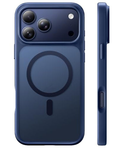 Magnetic for iPhone 17 Pro Max Case, Compatible with MagSafe, [Military Grade Drop Protection] Translucent Matte Shockproof Protective Anti-Fingerprint Phone Case, 6.9", Blue - color: Blue, size: Iphone 17 Pro Max