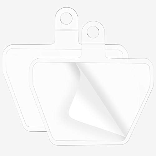 SHANSHUI Phone Tether Tab, 2PCS Universal Cell Phone Lanyard Tether Pad for All Smartphones Full Coverage Cases - color: Clear x1