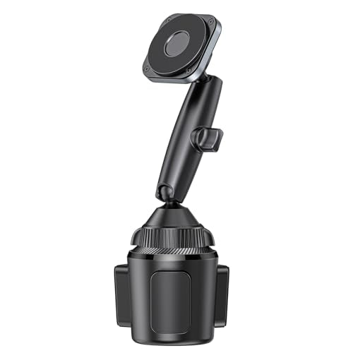 EXELIQ Upgraded Magnetic Cupholder Phone Holder, Ultra Strong N55 Magnets - size: N55