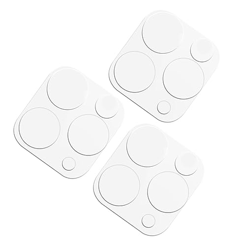 Angoily 3pcs Camera Lens Protectors Scratch-resistant Easy Installation No Fingerprint Bubble Compatible Lens Film Pastes