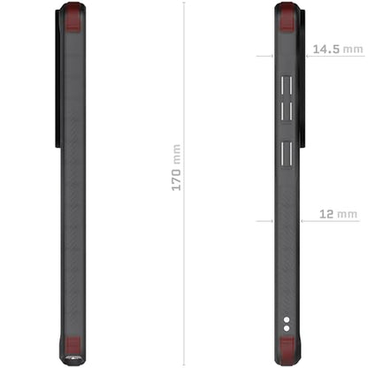Ghostek Covert Clear S25 Ultra MagSafe Case with Magnetic Ring, Slim Thin Military Grade Shockproof Phone Cover Compatible with 2025 Samsung Galaxy S25Ultra (6.9") (Smoke) - color: Smoke, size: Galaxy S25 Ultra
