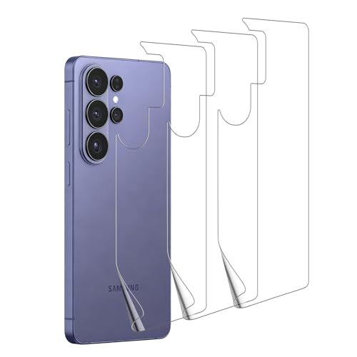 3-Pack PET Plastic Soft Film Back Protector for Galaxy S26 Ultra 5G - size: Galaxy S26 Ultra Back Film