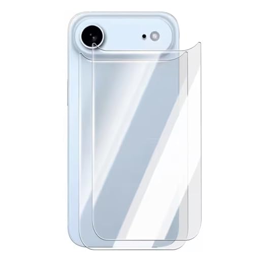 For iPhone Air 6.5“ Back Screen Protector Ultra Thin Glossy Protective Film -2 Packs-High Transparency - color: iphone air back protector