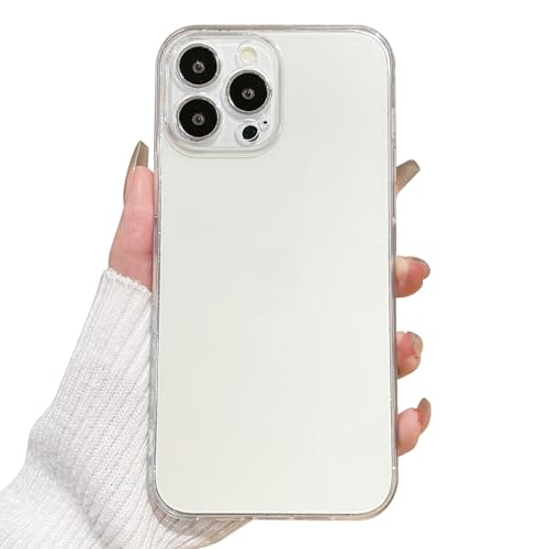 Clear Case for iPhone 12 pro max case.Soft Phone Cover Slim Light Full Protection Shockproof (Clear, 12 pro max) - size: 12 pro max