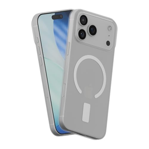 PEEL Magnetic Case for iPhone 17 Pro Max (Clear) | Embedded Magnet, Compatible with MagSafe & Wireless Charging, Thin, Minimalist Design Showcases Device, 4-ft Drop-Tested - color: Clear, size: iPhone 17 Pro Max