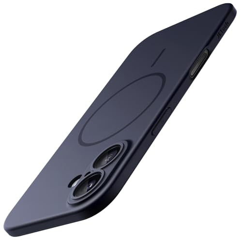 JETech Magnetic Slim Case for iPhone 17, Deep Blue - color: Deep Blue, size: iPhone 17