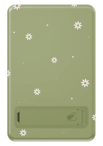 Magcharge 5000mAh Magnetic Wireless Power Bank – MagSafe Compatible Portable Charger with Kickstand & Dual USB-C Ports – Slim Fast Charging Battery Pack for iPhone & Samsung Galaxy - Daisy