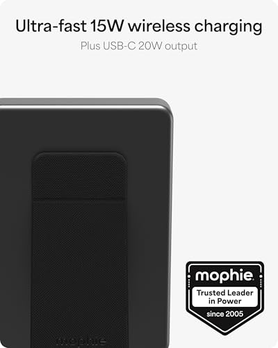 mophie Powerstation Wireless Slim with Stand 10,000mAh Power Bank - size: 10,000mAh, style: with Stand