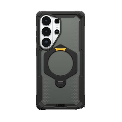 URBAN ARMOR GEAR UAG for Samsung Galaxy S26 Ultra Case 6.9" with 360° Kickstand Plasma XTE - Magnetic Charging Compatible Transparent Rugged Military Drop Tested Protective Cover, Black - color: Plasma XTE 360 - Black