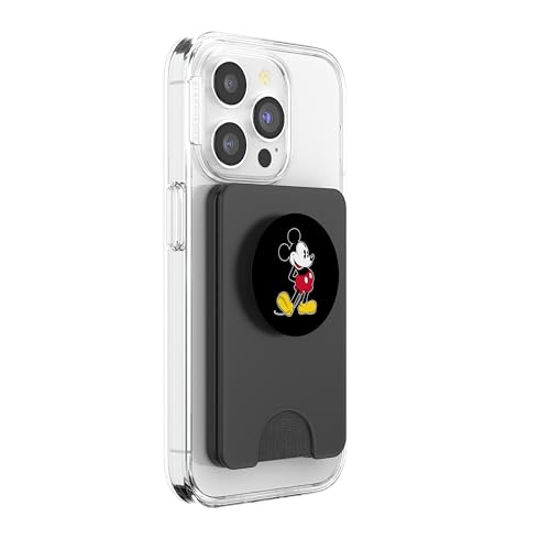 Disney Mickey Mouse Classic Pose PopSockets PopWallet for MagSafe - style: Magnetic PopWallet