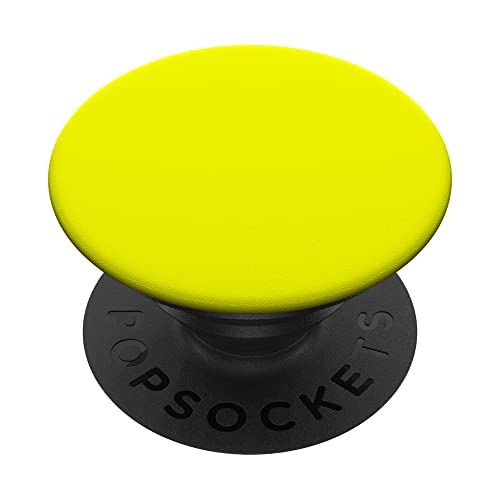 PopSockets Phone Grip with Expanding Kickstand - Neon Yellow PopSockets Adhesive PopGrip - style: Adhesive PopGrip