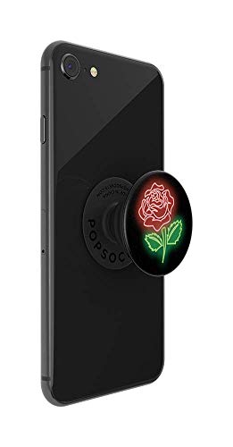 PopSockets Phone Grip with Expanding Kickstand, Adhesive Grip - Neon Rose - color: Neon Rose