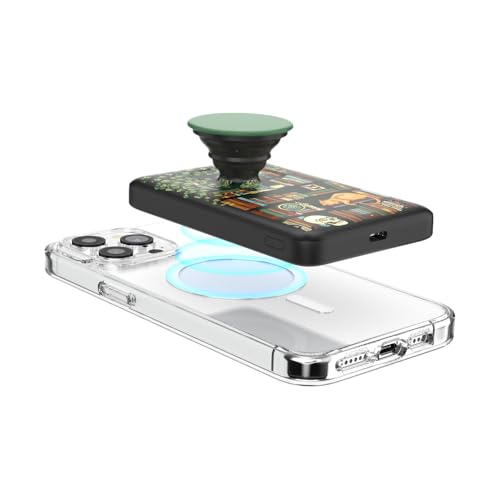 PopSockets PowerPack Phone Charger with MagSafe- Storied Shelves - color: Storied Shelves