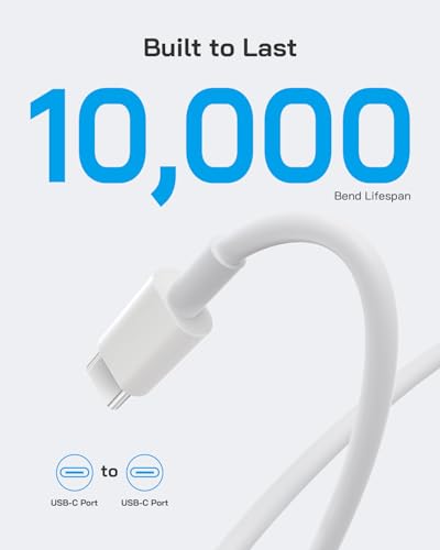 AISNI USBC Charger for iPhone Duo/18 Pro Max/17/16/15 Charger Fast Charging - color: White