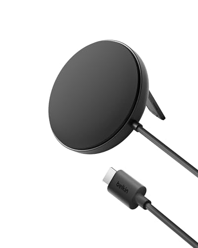 Belkin Qi2 15W Magnetic Wireless Charging Pad with Kickstand, No Adapter - style: No Power Supply (Gen2)
