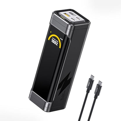 AOHI 170W 25200mAh Laptop Power Bank，Max 100W PD 3.0 Portable Fast Charger