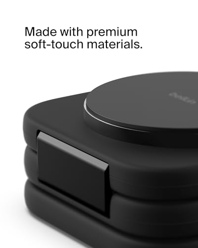 Belkin Qi2 15W Magnetic Wireless Travel Pad, 3 in 1 Foldable Charger - style: 3 in 1