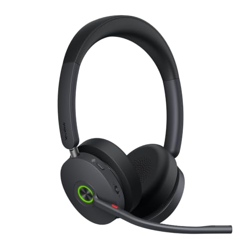 Yealink WH68 Wireless Headsets with 6 Mics for Work Active Noise Cancelling - style: WH68 UC