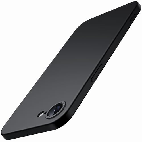 JETech Slim Case for iPhone 17e/16e, Black | Camera Lens Protection, Ultra-Thin Matte Finish, Lightweight Minimalist Design - color: Black, size: iPhone 17e/16e