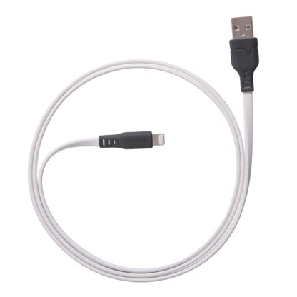 Ventev Flat USB A to Apple Lightning High Speed Tangle-Free 6 Foot Cable - size: 6ft