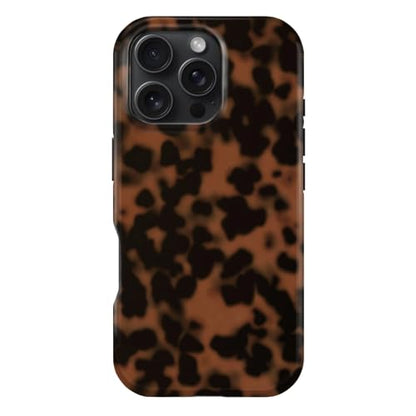 for iPhone 16 Pro Max Case Tortoise Shell Cute Design | [Military Grade Protection], 8FT Drop Resistant Shockproof Heavy Duty Phone Case Cover Women Men for iPhone 16 Pro Max 6.9” - size: iPhone 16 Pro Max