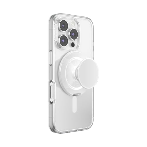 PopSockets Kick-Out Grip for MagSafe, Kickstand- Glossy White - color: Glossy White, style: MagSafe Kick-Out