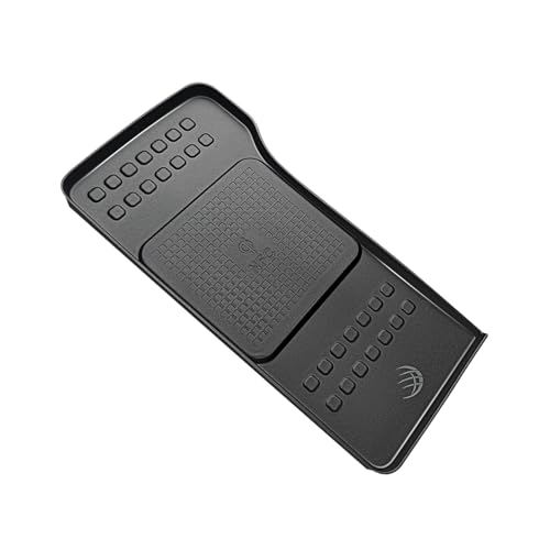 BestEvMod Wireless Charger Mat Non Slip for 2026+ Hyundai Ioniq 9 S SE SEL - color: Black, size: 26+ I9 S SE SEL