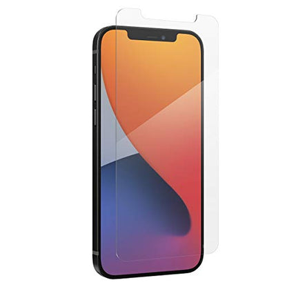 ZAGG Glass Elite Screen Protector - Made for iPhone 12 Pro Max - Case Friendly Screen - Impact & Scratch Protection, InvisibleShield, clear (200106657) - size: iPhone 12 Pro Max, style: Glass Elite