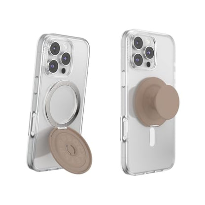 PopSockets Kick-Out Grip for MagSafe, Kickstand- Latte - color: Latte, style: MagSafe Kick-Out