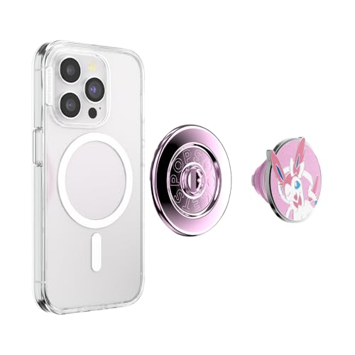 PopSockets Phone Grip for MagSafe, Magnetic Holder- Sylveon Wink - color: Sylveon Wink, style: MagSafe