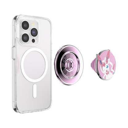 PopSockets Phone Grip for MagSafe, Magnetic Holder- Sylveon Wink - color: Sylveon Wink, style: MagSafe