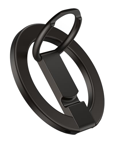 iPhone 17e Magnetic Phone Ring Holder, MagSafe Cell Phone Ring Holder Grip - color: Grey