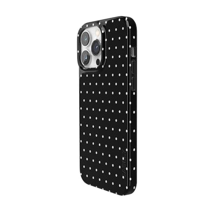 Casely iPhone 14 Pro Case | On the Dot | Black Polka Dot | Compatible with MagSafe | Classic Ultra Slim Design - color: On the Dot | Black Polka Dot, size: Iphone 14 Pro