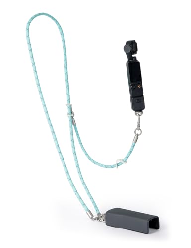 Pocket3 Lanyard,Phone Tether Tab 2,Crossbody & Wrist Strap,Lanyard for DJI Osmo Pocket 3, Phone Strap - color: Verdant-s