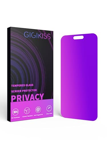 GIGIKISS Privacy Screen Protector for iPhone 16/15 - size: for iPhone 16 - 6.1 inch