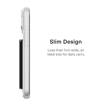 VELVET CAVIAR compatible with MagSafe Wallet 2.0 | Magnetic Card Holder Wallet for iPhone 17/16/15/14/13/12 or Phone Cases compatible with MagSafe | Black Leopard - color: Black Leopard