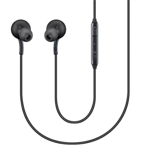 2022 in-Ear Headphones Wired Earbuds Stereo Headphones for Samsung Galaxy S10, S10E, S10+, S8, S8+, S9, S9+, Note 9- Designed 3.5 mm Jack with Microphone and Volume Buttons (Black) - style: 2022 in-Ear Headphones 3.5mm