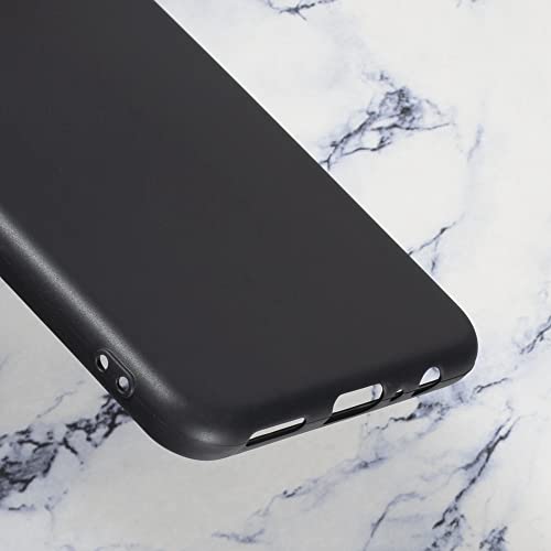 Protective Case for Vivo V20 V2025 - Black | 6.44" Slim Shockproof Bumper Back Cover Anti-Scratch Flexible TPU Shell, Grip-Friendly - color: Black