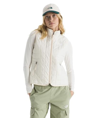 The North Face Junction Insulated Vest - color: White Dune, size: Small