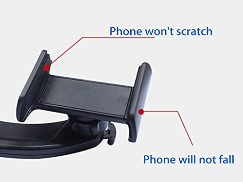 Interior Accessories - Phone Holder Mount Smartphone Adapter Compatible with Mini Cooper F54 F55 F56 F57 F58 F59 - Folding Bracket 2014-2018 (Except Digital Cluster)
