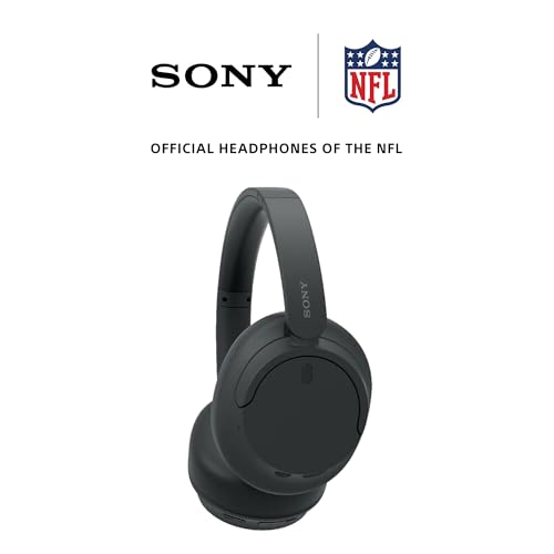 Sony WH-CH720N Wireless Noise Cancelling Over-Ear Headphones, Black - color: Black