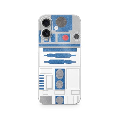 Glossy Glitter Phone Skin Compatible with Apple iPhone 17 - Cyber Bot - Premium 3M Vinyl Protective Wrap Decal Cover - Easy to Apply | Crafted in The USA by MightySkins - color: Cyber Bot, size: iPhone 17 (Back Wrap), style: Glossy Glitter Finish