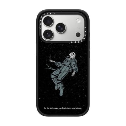 CASETiFY for iPhone 17 Pro Case - Impact Compatible with MagSafe | 8.2 ft. 4x Military Grade Drop Protection | Somehow, Someday | Matte Black - color: Somehow, Someday, size: Iphone 17 Pro (6.3")