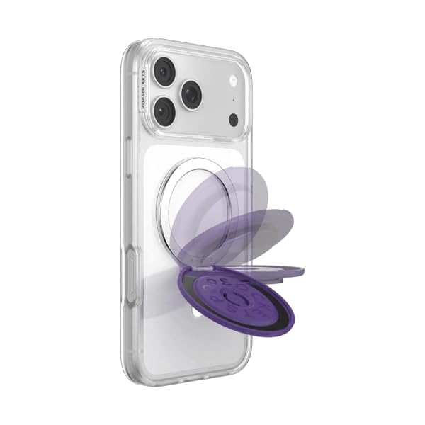 PopSockets Kick-Out Grip for MagSafe, Kickstand- Purple - color: Purple, style: MagSafe Kick-Out
