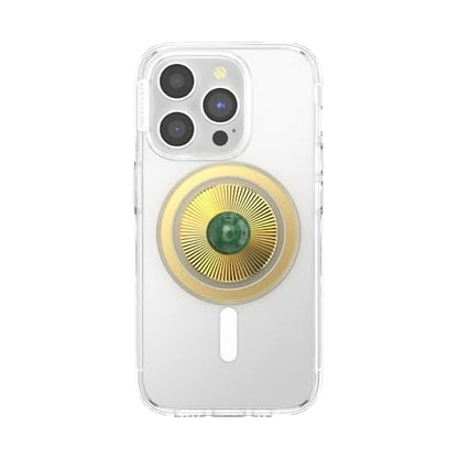 PopSockets Phone Grip for MagSafe, Magnetic Holder- Gem Brooch Jade - color: Brooch Jade, style: MagSafe