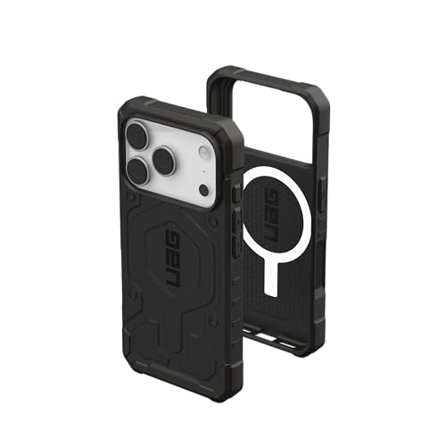 URBAN ARMOR GEAR UAG Designed for iPhone 17 Pro Case Pathfinder - Compatible with MagSafe Military Grade Protective Cover, Black - color: Pathfinder - Black