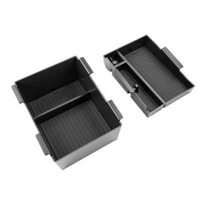 SKTU 2Pack for 2026 2027 Nissan Sentra Center Console Organizer ABS - color: 2026 2027 Sentra Double Layers Console Organizer