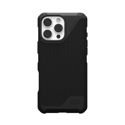 URBAN ARMOR GEAR UAG Designed for iPhone 16 Pro Max Case 6.9" Metropolis LT - Compatible with MagSafe Charging Rugged Shockproof Anti-Slip Military Grade Protective Cover, Kevlar Black - color: Metropolis LT - Kevlar Black